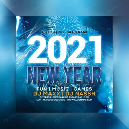 2021 new year party flyer crc4d7b0952 size42.14mb - title:graphic home - اورچین فایل - format: - sku: - keywords: p_id:353984
