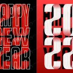 2022 happy new year ribbon red font greeting card crc82b9ca4e size4.98mb 1 - title:Home - اورچین فایل - format: - sku: - keywords:وکتور,موکاپ,افکت متنی,پروژه افترافکت p_id:63922