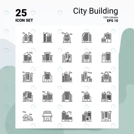 25 city building icon set business logo concept i crcd43aa65e size1.16mb - title:graphic home - اورچین فایل - format: - sku: - keywords: p_id:353984