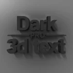 3D text Dark - title:Home - اورچین فایل - format: - sku: - keywords:وکتور,موکاپ,افکت متنی,پروژه افترافکت p_id:63922