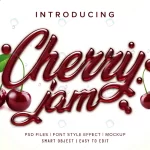 3d cherry jam font style effect template crced91b2c4 size3.25mb - title:Home - اورچین فایل - format: - sku: - keywords:وکتور,موکاپ,افکت متنی,پروژه افترافکت p_id:63922
