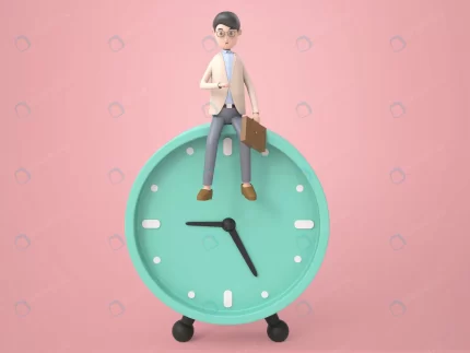3d illustration businessman checking time sitting crc785705cc size109.42mb 1 - title:graphic home - اورچین فایل - format: - sku: - keywords: p_id:353984