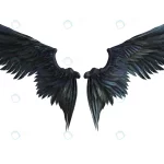 3d illustration demon wings black wing plumage is crc9729f500 size10.86mb 7680x4800 - title:Home - اورچین فایل - format: - sku: - keywords:وکتور,موکاپ,افکت متنی,پروژه افترافکت p_id:63922