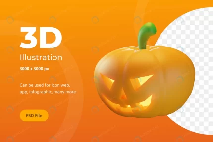 3d illustration halloween pumpkins with eye mouth crc47ff1872 size12.06mb 1 1 - title:graphic home - اورچین فایل - format: - sku: - keywords: p_id:353984