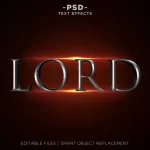 - 3d lord style effects editable text - Home