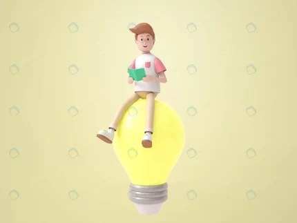3d male cartoon character sitting light bulb isol crc1d0e8479 size94.41mb 1 - title:graphic home - اورچین فایل - format: - sku: - keywords: p_id:353984