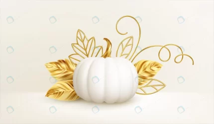 3d realistic white golden pumpkin with golden lea crc6cc6a1d6 size2.85mb - title:graphic home - اورچین فایل - format: - sku: - keywords: p_id:353984