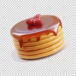 - 3d render illustration sweet pancake isolated pre crc21086d91 size10.27mb - Home