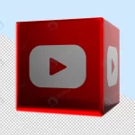 3d render youtube icon cube rnd801 frp31253790 - title:Home - اورچین فایل - format: - sku: - keywords:وکتور,موکاپ,افکت متنی,پروژه افترافکت p_id:63922