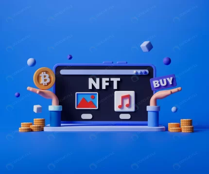 3d rendering concept nft non fungible token illust rnd879 frp29320727 - title:graphic home - اورچین فایل - format: - sku: - keywords: p_id:353984