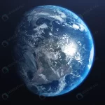 - 3d rendering view planet earth from space 3 crc8473353e size4.79mb 3840x2160 - Home