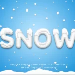 3d snow text style effect 1 - title:Home - اورچین فایل - format: - sku: - keywords:وکتور,موکاپ,افکت متنی,پروژه افترافکت p_id:63922
