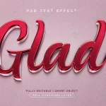 - 3d style glad text effect crc98db81d4 size36.85 crc98db81d4 size36.85mb - Home