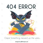 - 404 error background with monster biting cables.j crc1d84fd2c size2.86mb - Home