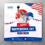 - 4th july instagram post with american flag rnd536 frp28790056 - Home