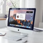 - Free Elegant Interior iMac Pro Mockup PSD 2018 - Home