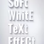 - Soft White Text Effect 1 - Home