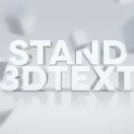 Stand 3D Text Effect PIXEDEN - title:Home - اورچین فایل - format: - sku: - keywords:وکتور,موکاپ,افکت متنی,پروژه افترافکت p_id:63922