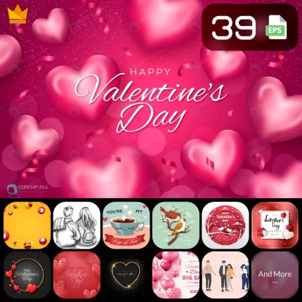 Valentine 2B - title:graphic home - اورچین فایل - format: - sku: - keywords: p_id:353984
