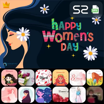 Womans day - title:Home - اورچین فایل - format: - sku: - keywords:وکتور,موکاپ,افکت متنی,پروژه افترافکت p_id:63922