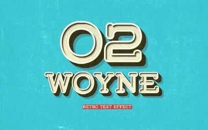 Woyne retro text effect Vol02 PIXEDEN - title:graphic home - اورچین فایل - format: - sku: - keywords: p_id:353984