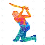 abstract batsman playing cricket from splash wate crc8dd08add size7.67mb - title:Home - اورچین فایل - format: - sku: - keywords:وکتور,موکاپ,افکت متنی,پروژه افترافکت p_id:63922