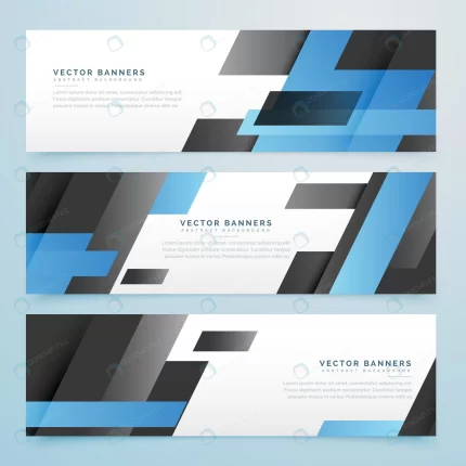 abstract black blue geometric banners set backgro crc0a84feef size1.45mb - title:graphic home - اورچین فایل - format: - sku: - keywords: p_id:353984