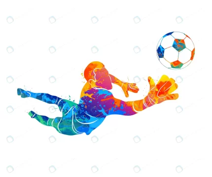abstract football goalkeeper is jumping ball socc crc2e38089b size7.03mb - title:graphic home - اورچین فایل - format: - sku: - keywords: p_id:353984