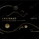 - abstract gold wave line with space your text vect crc567c14a8 size14.99mb - Home