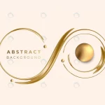 - abstract golden glowing shiny circle lines effect crcaf3b3b3e size10.93mb - Home