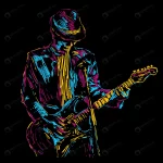 - abstract guitar player vector illustration music p rnd680 frp4145521 1 - Home