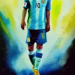 abstract illustration argentinian soccer player rnd459 frp34594482 - title:Home - اورچین فایل - format: - sku: - keywords:وکتور,موکاپ,افکت متنی,پروژه افترافکت p_id:63922