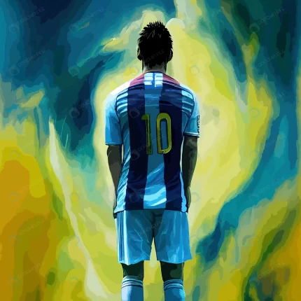 abstract illustration argentinian soccer player rnd703 frp34594492 - title:graphic home - اورچین فایل - format: - sku: - keywords: p_id:353984