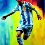 abstract illustration argentinian soccer player rnd814 frp34594483 - title:Home - اورچین فایل - format: - sku: - keywords:وکتور,موکاپ,افکت متنی,پروژه افترافکت p_id:63922