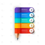 - abstract infographic pencil template can be used crcae826278 size2.67mb - Home