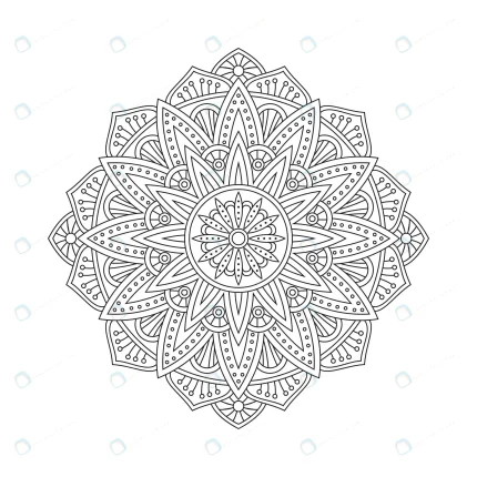 abstract mandala arabesque coloring page book ill crc54694e93 size2.29mb - title:graphic home - اورچین فایل - format: - sku: - keywords: p_id:353984