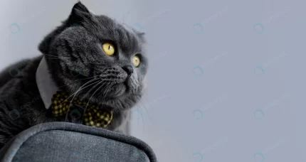 adorable british shorthair kitty with monochrome crc85177353 size2.14mb 7593x4024 - title:graphic home - اورچین فایل - format: - sku: - keywords: p_id:353984