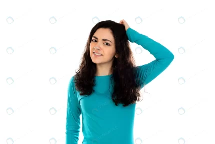 adorable teenage girl with blue sweater isolated crceaa626a1 size6.47mb 6500x4333 - title:graphic home - اورچین فایل - format: - sku: - keywords: p_id:353984