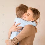 adorable young boy hugging his mother crc51abb641 size8.07mb 3456x4608 1 - title:Home - اورچین فایل - format: - sku: - keywords:وکتور,موکاپ,افکت متنی,پروژه افترافکت p_id:63922