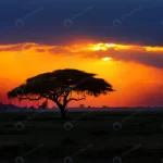 african tree silhouette sunset savannah nature af crc50f3398f size16.43mb 5472x3648 - title:Home - اورچین فایل - format: - sku: - keywords:وکتور,موکاپ,افکت متنی,پروژه افترافکت p_id:63922