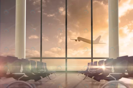 airplane flying past departures lounge window rnd464 frp1864862 - title:graphic home - اورچین فایل - format: - sku: - keywords: p_id:353984