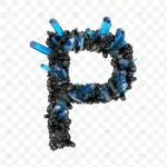 - alphabet letter p made black blue jewelry crystal crcc7fca27e size13.89mb 1 - Home
