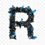 alphabet letter r made black blue jewelry crystal crc7ab60161 size16.14mb 1 - title:Home - اورچین فایل - format: - sku: - keywords:وکتور,موکاپ,افکت متنی,پروژه افترافکت p_id:63922