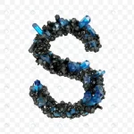 alphabet letter s made black blue jewelry crystal crce29d7cc5 size14.73mb 1 - title:Home - اورچین فایل - format: - sku: - keywords:وکتور,موکاپ,افکت متنی,پروژه افترافکت p_id:63922