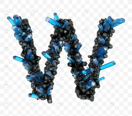 alphabet letter w made black blue jewelry crystal crcb5ae58ef size22.86mb 1 - title:graphic home - اورچین فایل - format: - sku: - keywords: p_id:353984