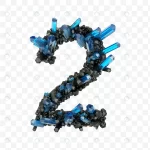 alphabet number 2 made black blue jewelry crystal crcb832e6fe size13.69mb 1 - title:Home - اورچین فایل - format: - sku: - keywords:وکتور,موکاپ,افکت متنی,پروژه افترافکت p_id:63922