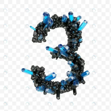 alphabet number 3 made black blue jewelry crystal crca2d9a250 size13.73mb 1 - title:graphic home - اورچین فایل - format: - sku: - keywords: p_id:353984