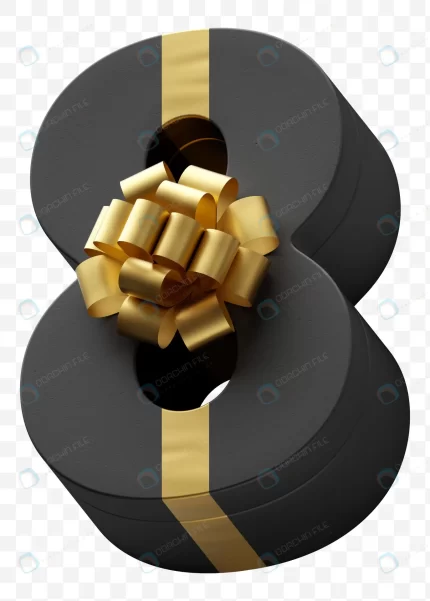 alphabet number 8 gift box wrapped dark black pap crc8a9db0f1 size42.40mb 1 - title:graphic home - اورچین فایل - format: - sku: - keywords: p_id:353984