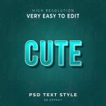 amazing cute 3d text style - title:Home - اورچین فایل - format: - sku: - keywords:وکتور,موکاپ,افکت متنی,پروژه افترافکت p_id:63922