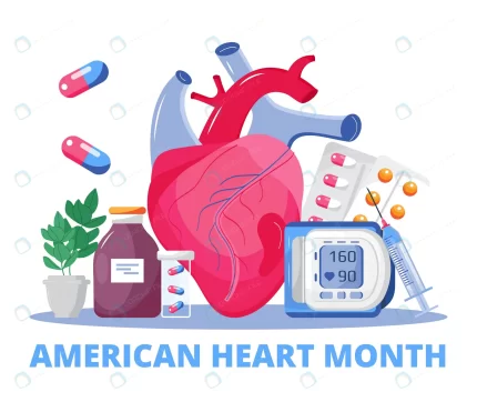 american heart month concept vector heart disease crcb726b856 size2.25mb - title:graphic home - اورچین فایل - format: - sku: - keywords: p_id:353984